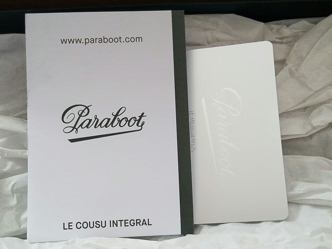 パラブーツ ティエールロケードソール PARABOOT THIERS NOIR