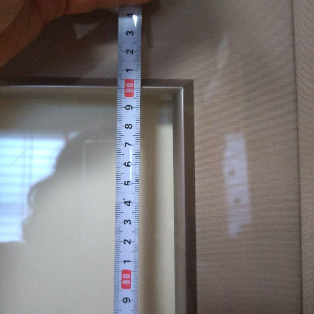 シルバー 油絵額縁 M30 シンプルデザイン①