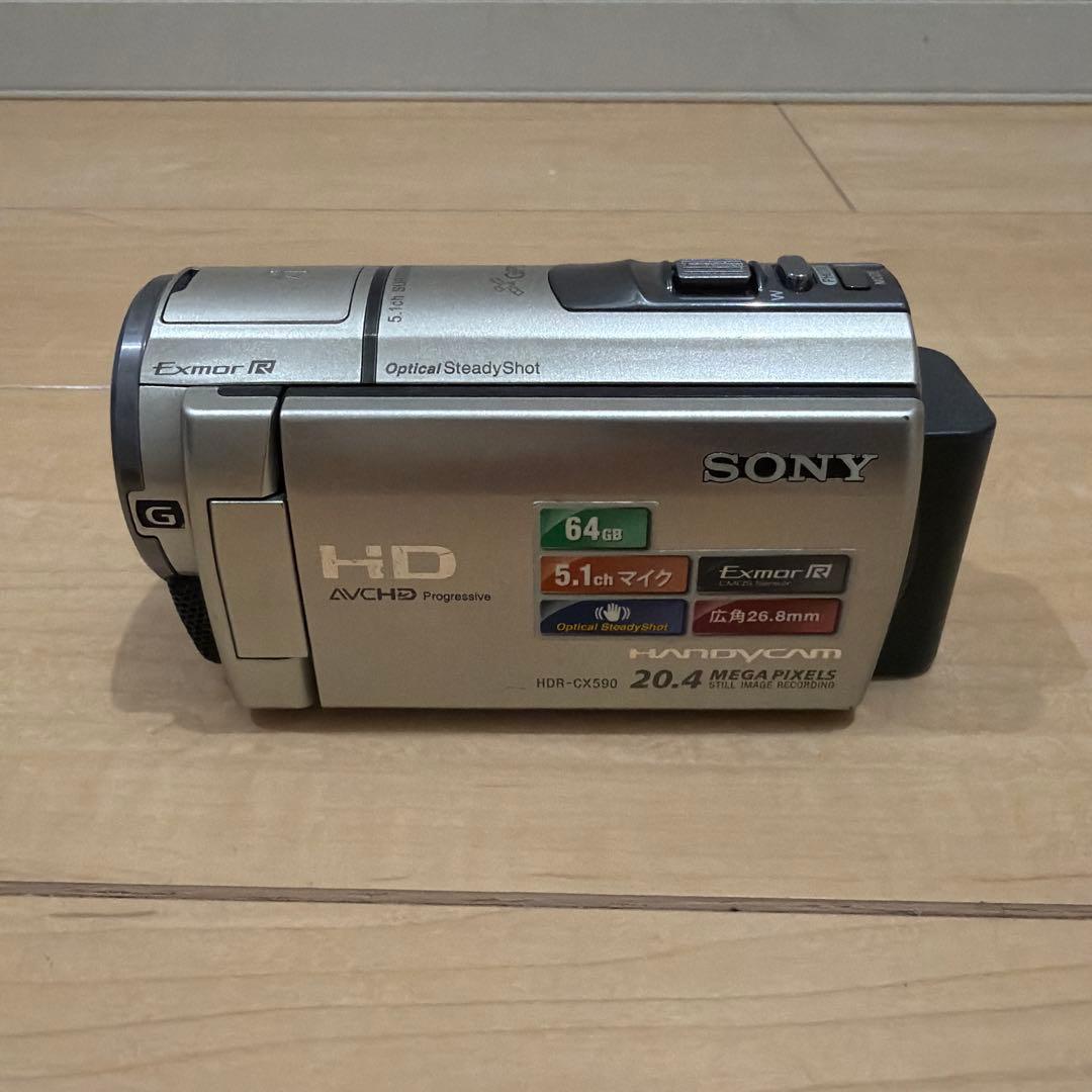 Sony HDR-CX590 ビデオカメラ 本体