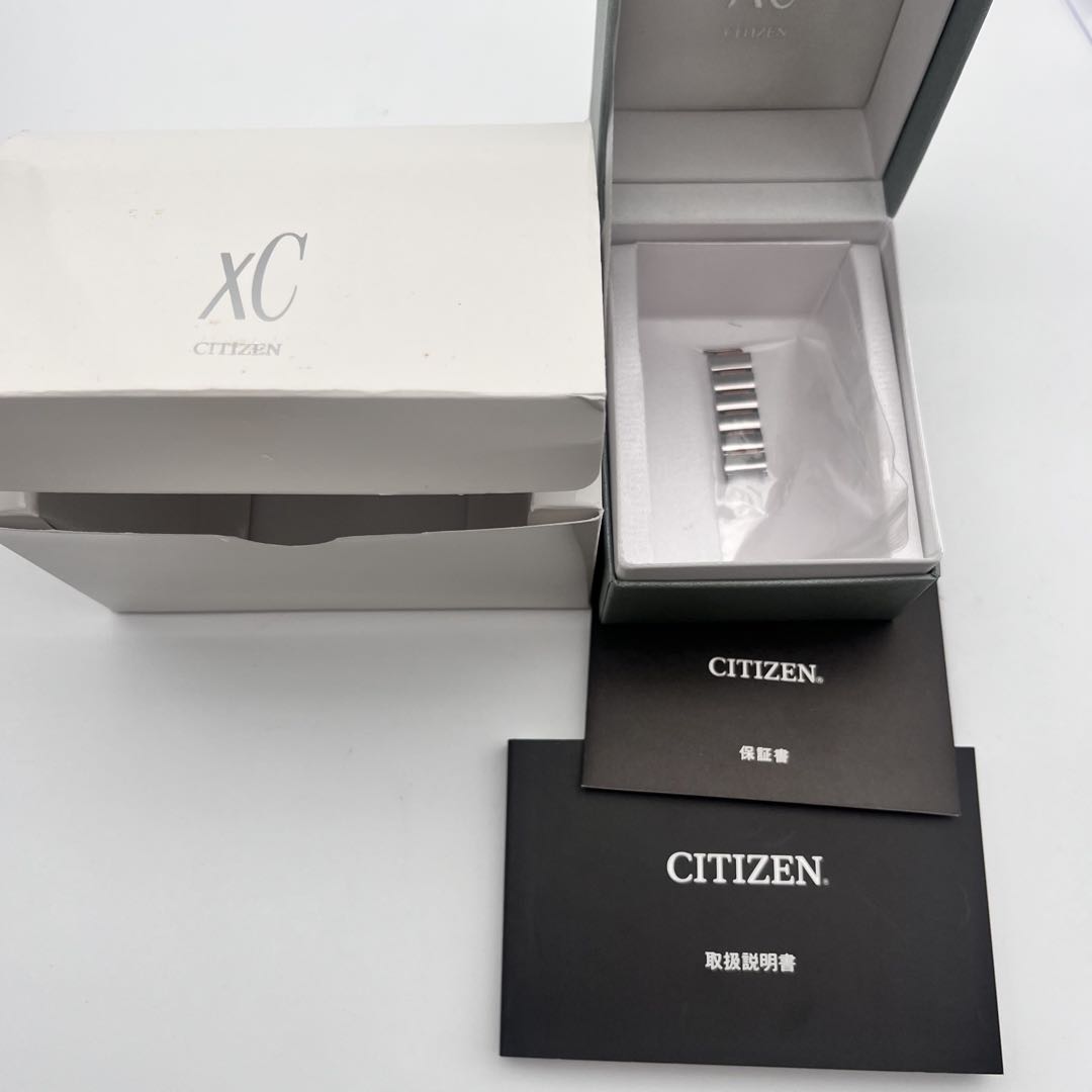 稼働品 シチズン エコドライブ クロスシー ハッピーフライト 電波時計