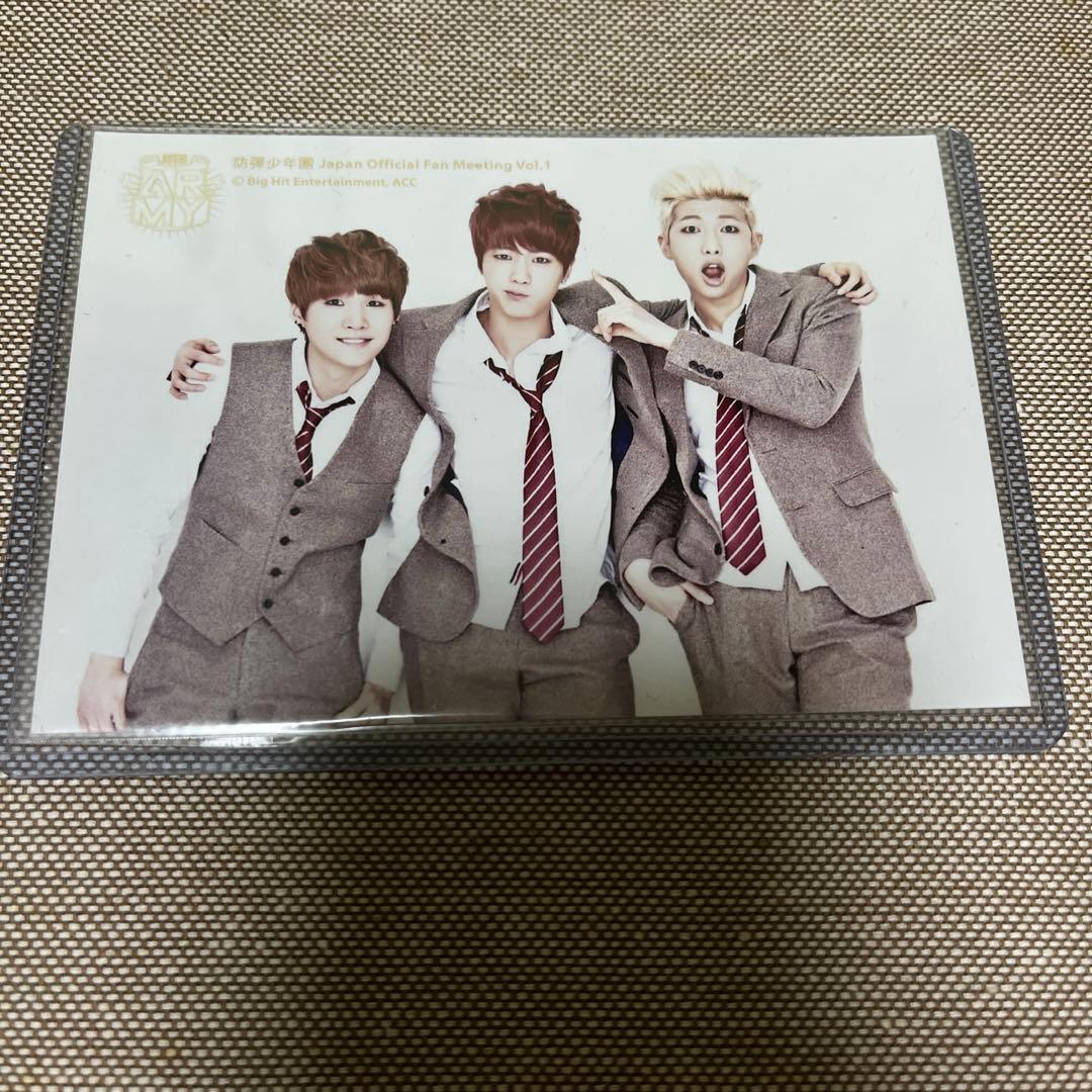 BTS 日本　ファンミーティング　Vol1 ファンミ　生写真　ユンギ　コンプ