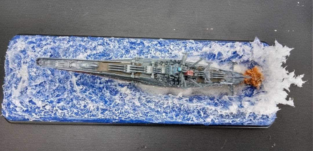 バンダイ.メカコレ.宇宙戦艦ヤマト2202ジオラマ完成品