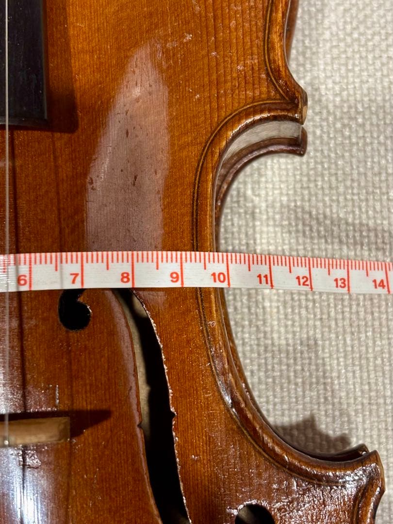 1/2 バイオリン モダン フレンチ 一枚板 フランス 1900年頃