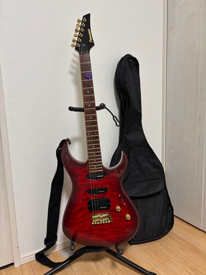 エレキギター FERNANDES ギターケース付き