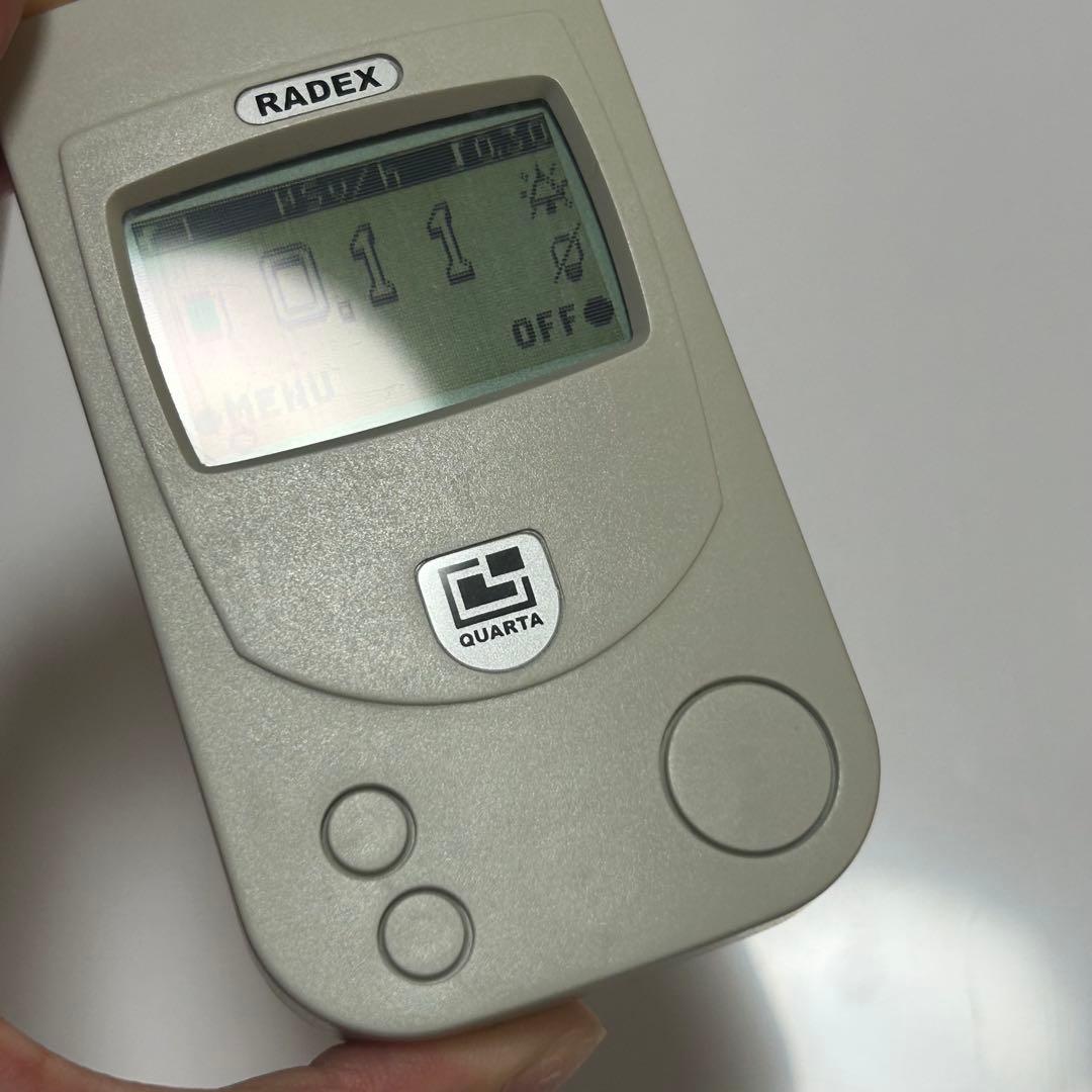 簡易動作確認済み RADEX ガイガーカウンターRD1503 本体のみ