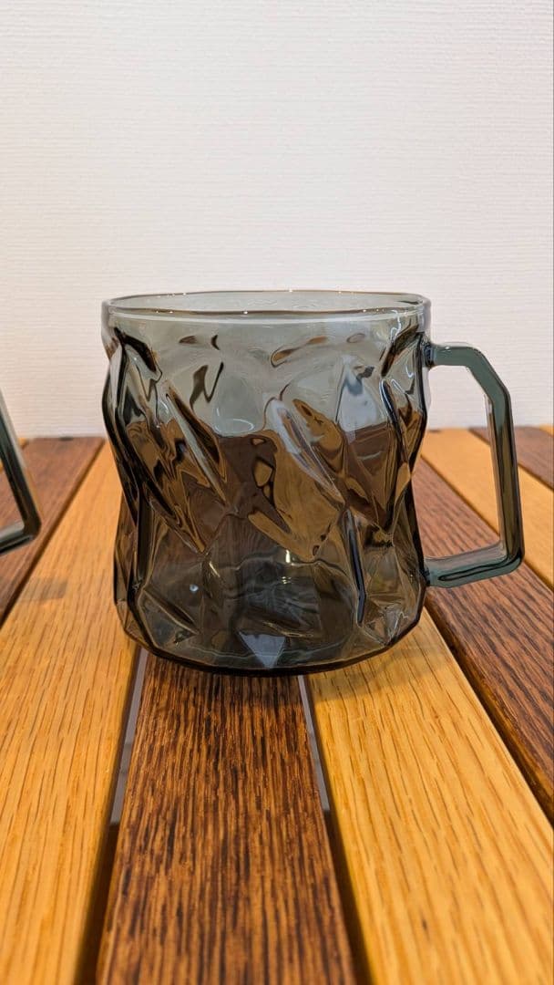 イワタデンキ IWATADENKI クラッシュアイス グラス グレー2個セット