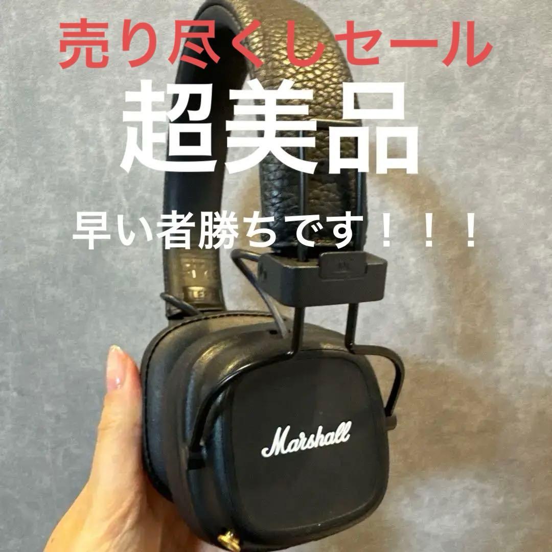 マーシェル　ヘッドフォン黒