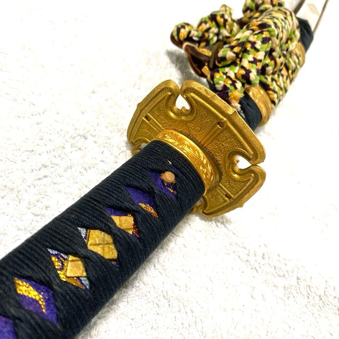 模造刀　武田信玄　来国長　陣太刀　金属刀身