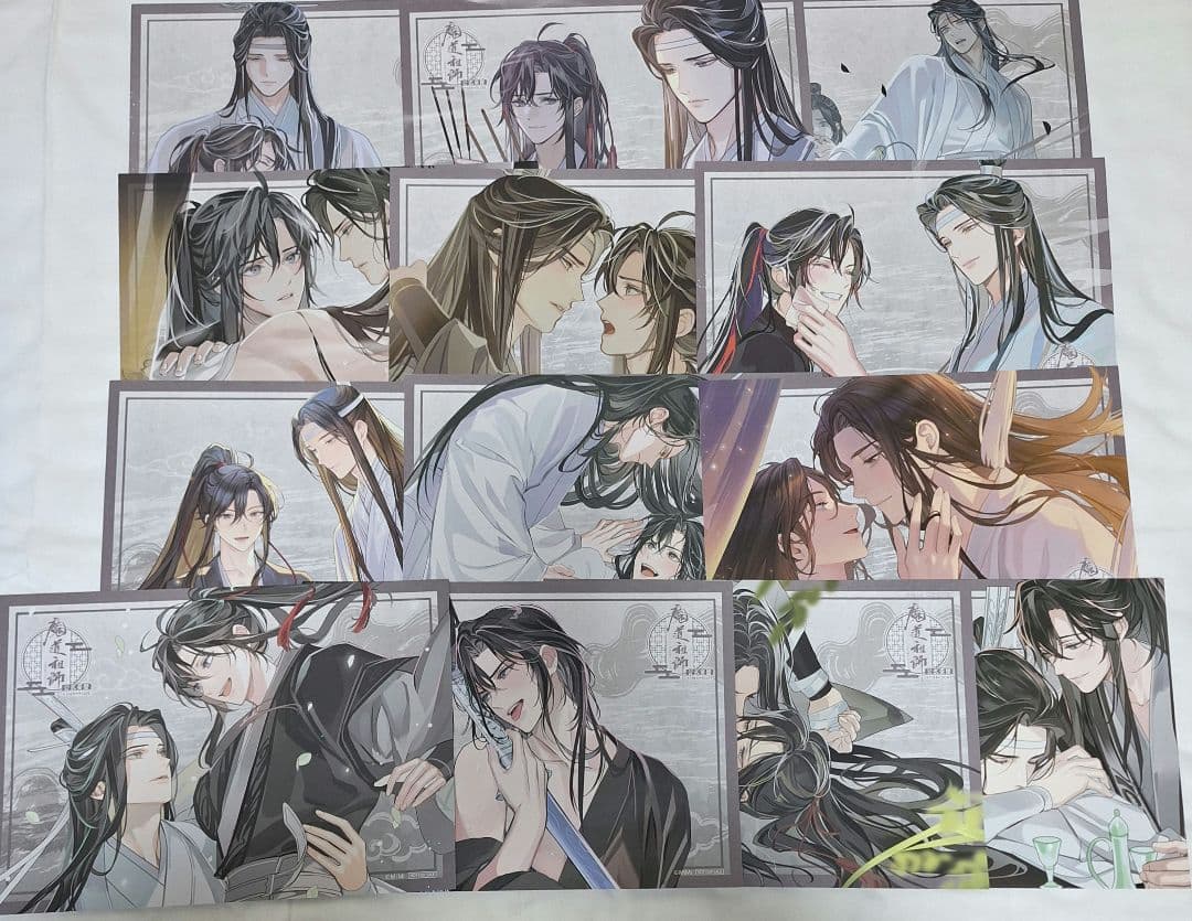 魔道祖師　公式茶屋　ランチョンマット　13枚セット