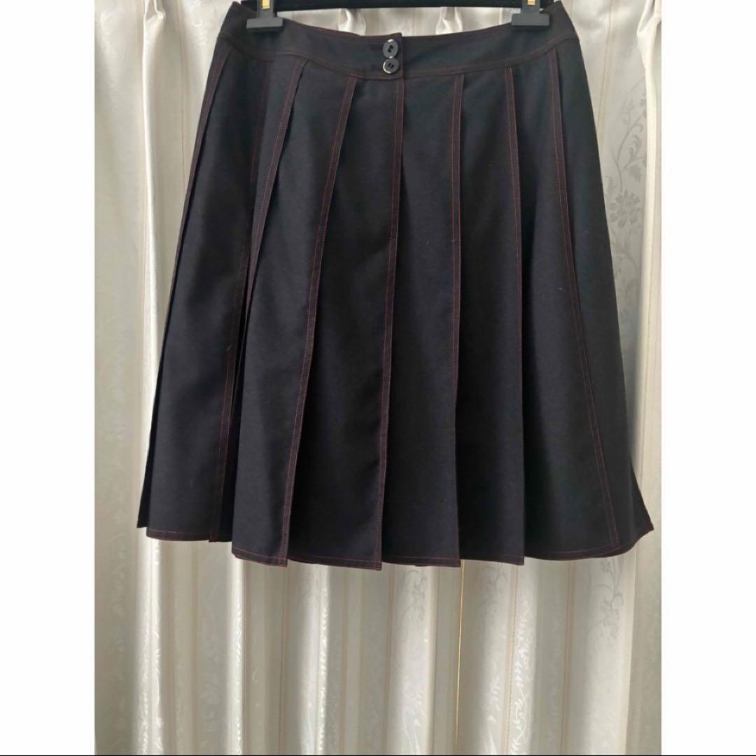 CHANEL大きいサイズ プリーツスカート