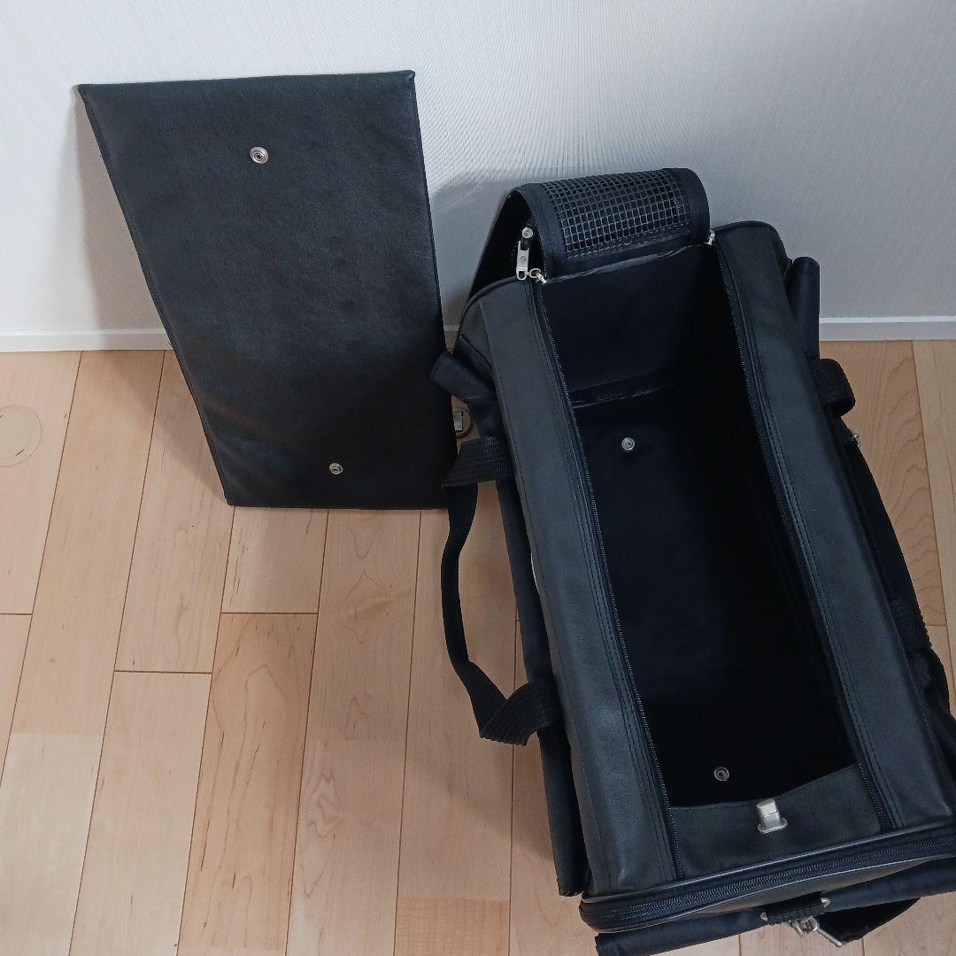 ペット用ソフトキャリーバッグ 黒 メッシュ　【Samsonite　サムソナイト】
