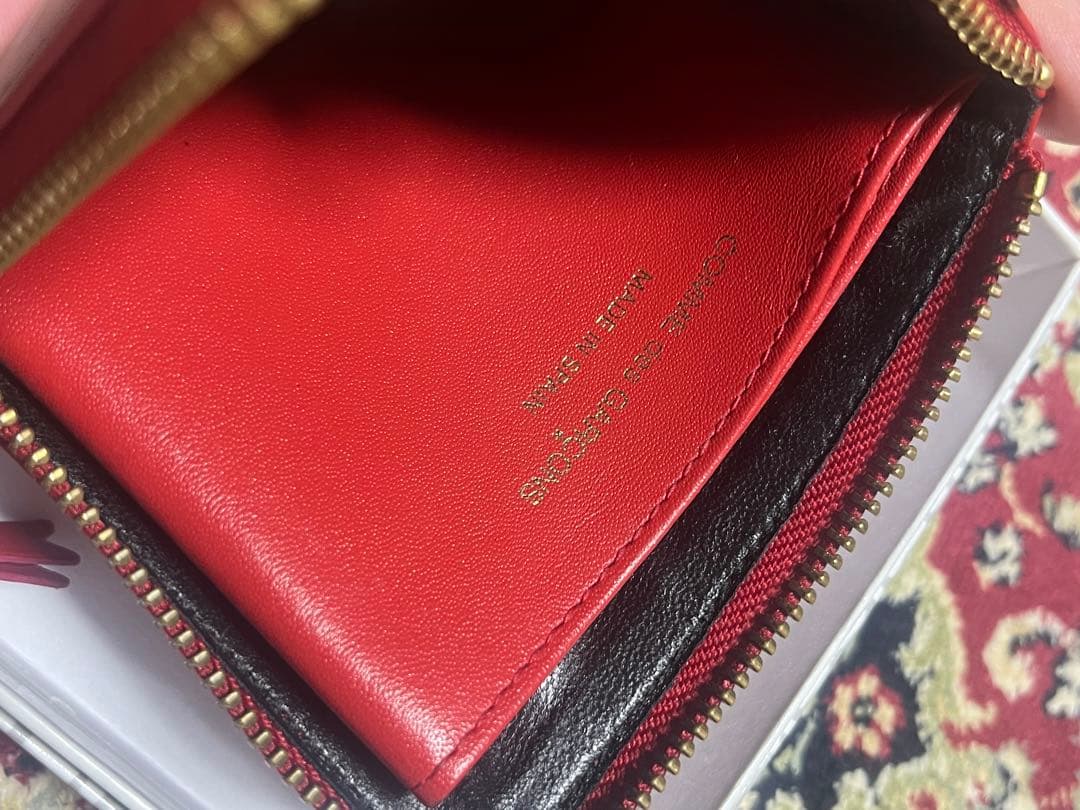 COMME des GARCONS DOTS PRINTED LINEウォレット