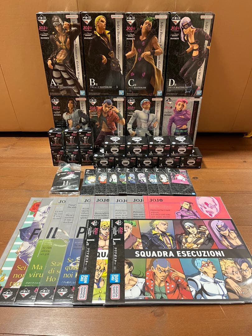 一番くじ ジョジョの奇妙な冒険 ジョジョ フルコンプ コンプ 5部 ヒットマン