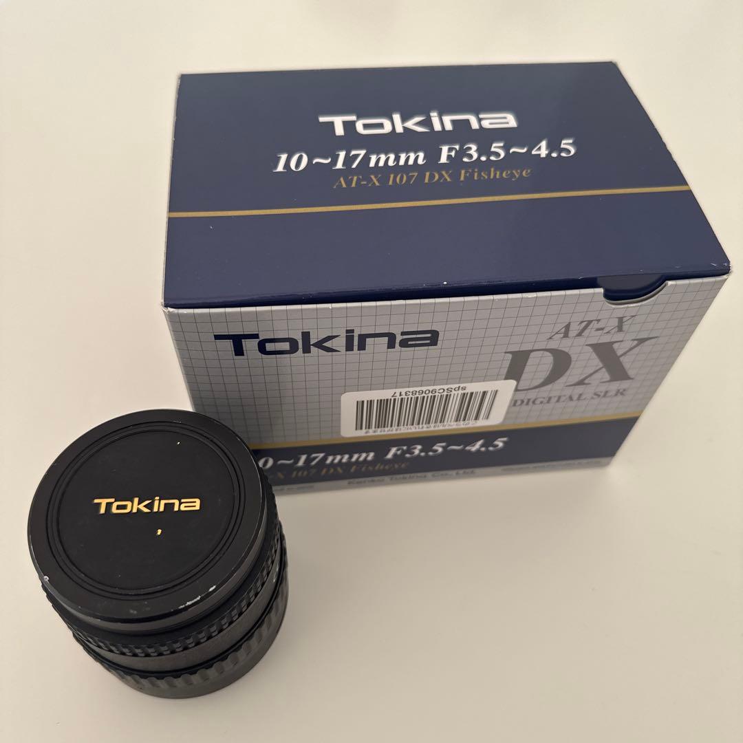 トキナー AT-X107 DX fisheye（Canon）