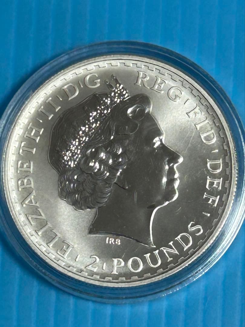 【希少】 1998年ブリタニア 2ポンド銀貨 The  Mint