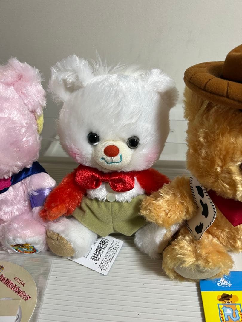 ユニベアシティぬいぐるみ（ハウディ、ポッテリー、スポーク）