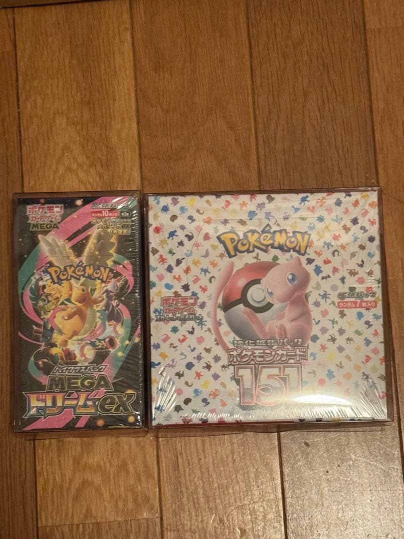 ポケモンカード151 MEGAドリームEX【未開封】シュリンク付き