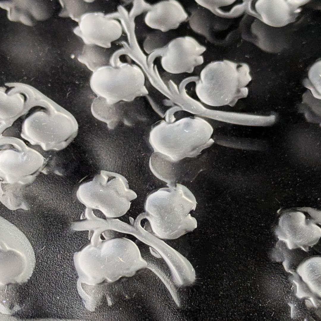 3枚セット ラリック フランス ビンテージプレートmuguet すずらん