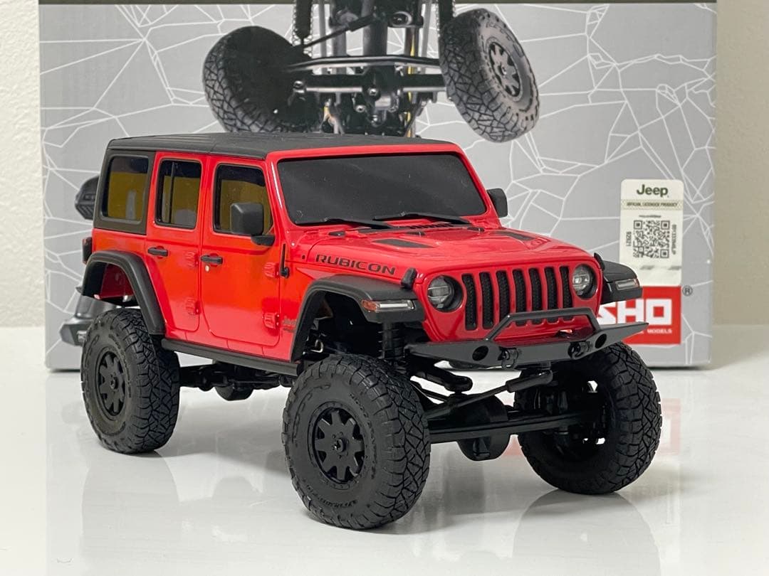 KYOSHO京商ミニッツ4×4 readyset ジープラングラーアンリミテッド