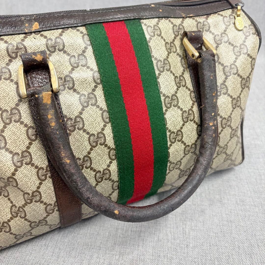 とく GUCCI オールドグッチ ハンドバッグ ミニボストンバッグ