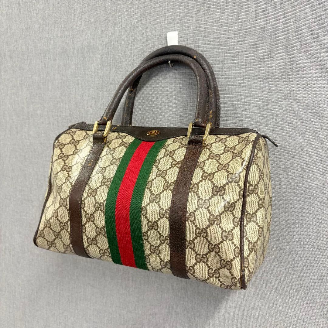 とく GUCCI オールドグッチ ハンドバッグ ミニボストンバッグ