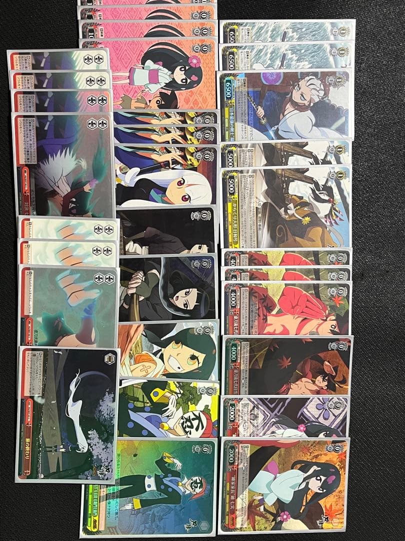 ヴァイスシュヴァルツ　刀語　デッキ　2種