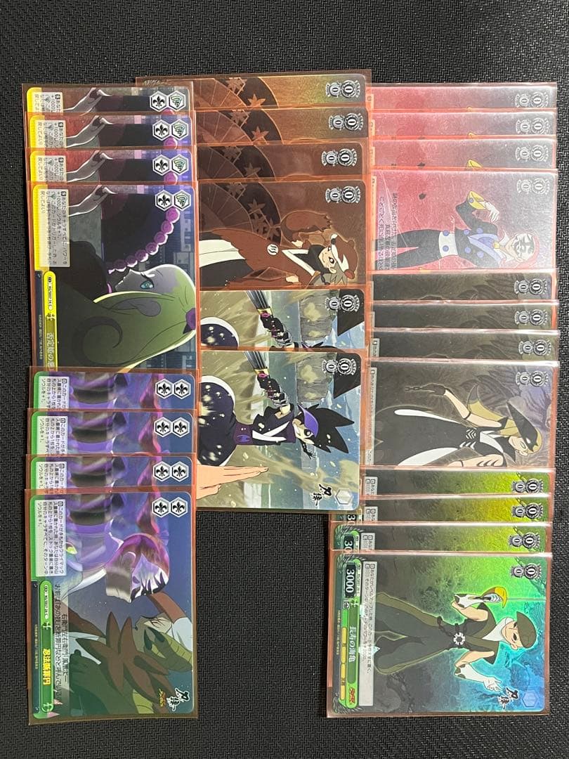 ヴァイスシュヴァルツ　刀語　デッキ　2種