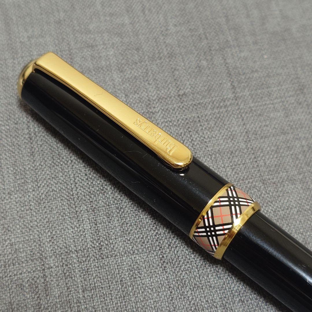 バーバリー　エグゼクティブ　万年筆　24KGP