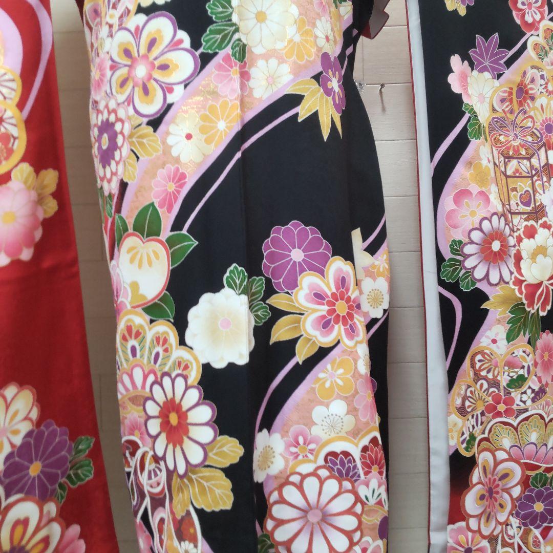 美品　ジョイフル恵利　振袖　長襦袢　帯　セット　着物　KJ05