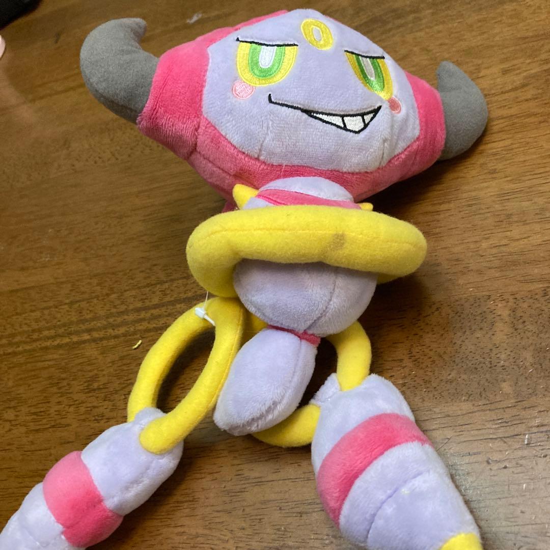 フーパ　ぬいぐるみ　ポケモン　腕パーツ外れ　汚れあり　ポケモンセンター商品