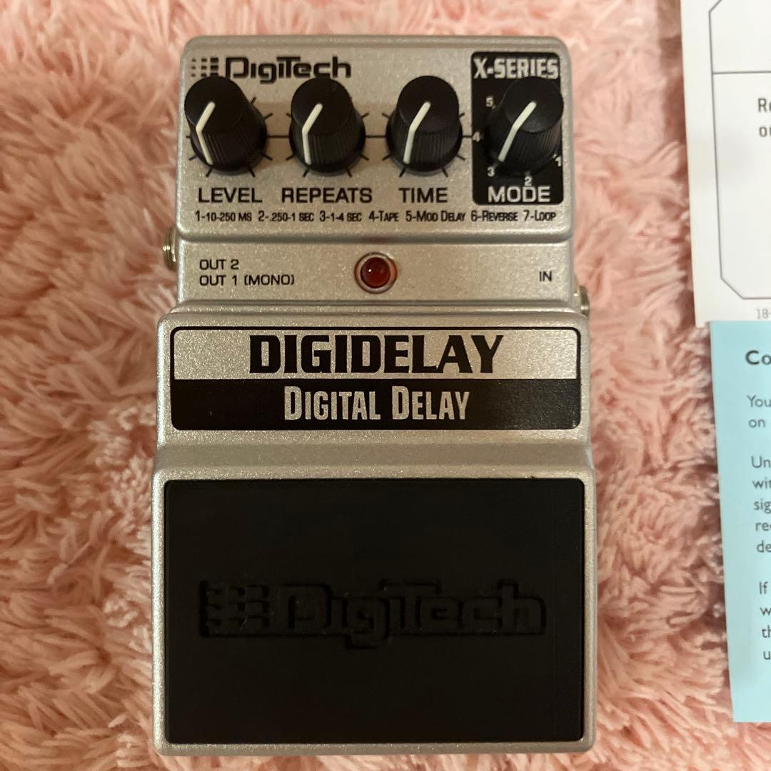 超激美品　デジテック　デジディレイ X-SERIES 箱、説明書付き