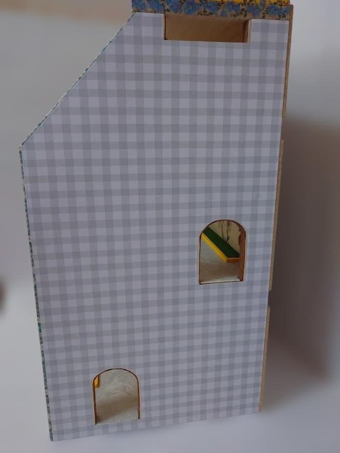 トミカ木製手作り駐車場（スモ－ルイエロ－）SY04