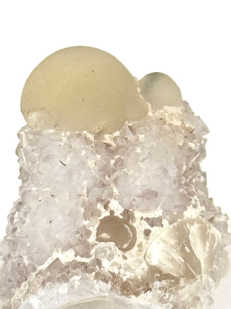 球状フローライト　インド産　蛍石　原石　鉱物標本