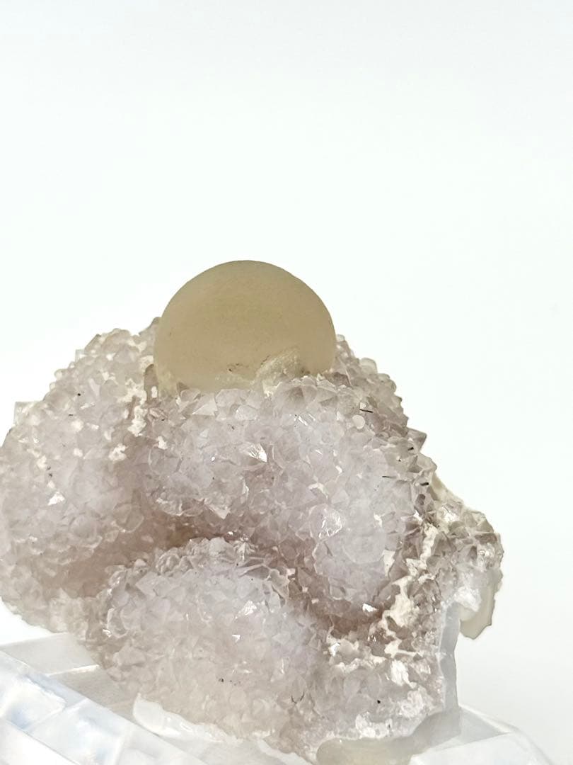 球状フローライト　インド産　蛍石　原石　鉱物標本