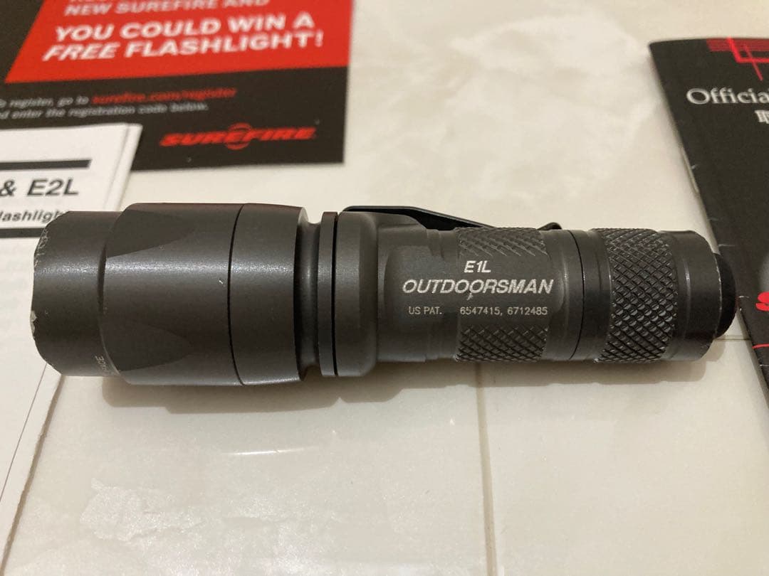 SureFire E1L OUTDOORSMAN LEDフラッシュライト
