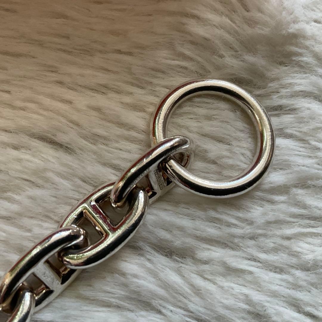 【美品】HERMES エルメス シェーヌダンクル MM 16ブレスレット