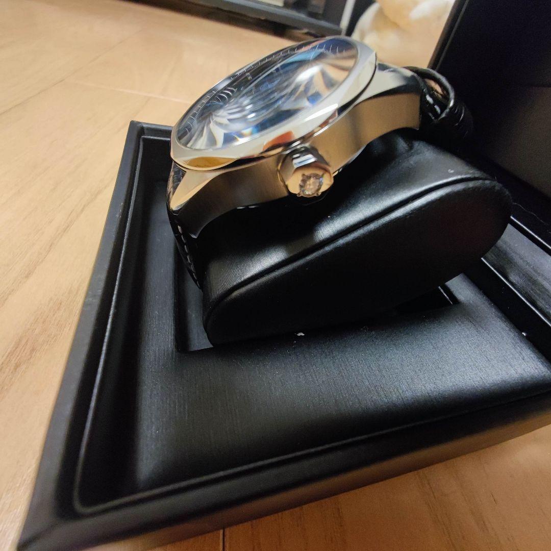 箱のみ美品 天然ダイヤ鑑定書付　VARTIX PR01-0278 革ベルト