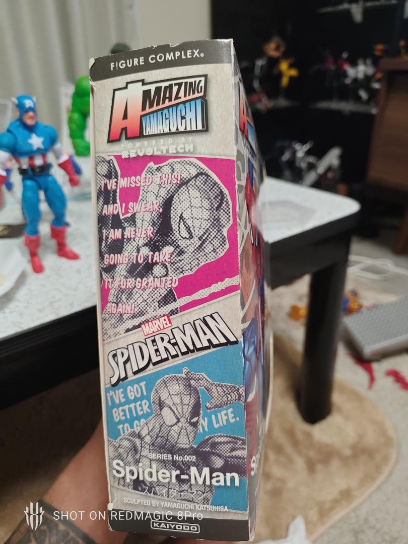 アメコミ Amazing Yamaguchi Spiderman/ Revoltech