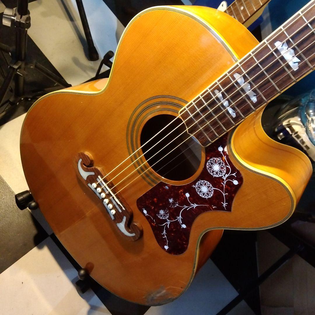 エピフォンEJ200ce...エレアコ！ビンテージ！USA…セミハードケース！