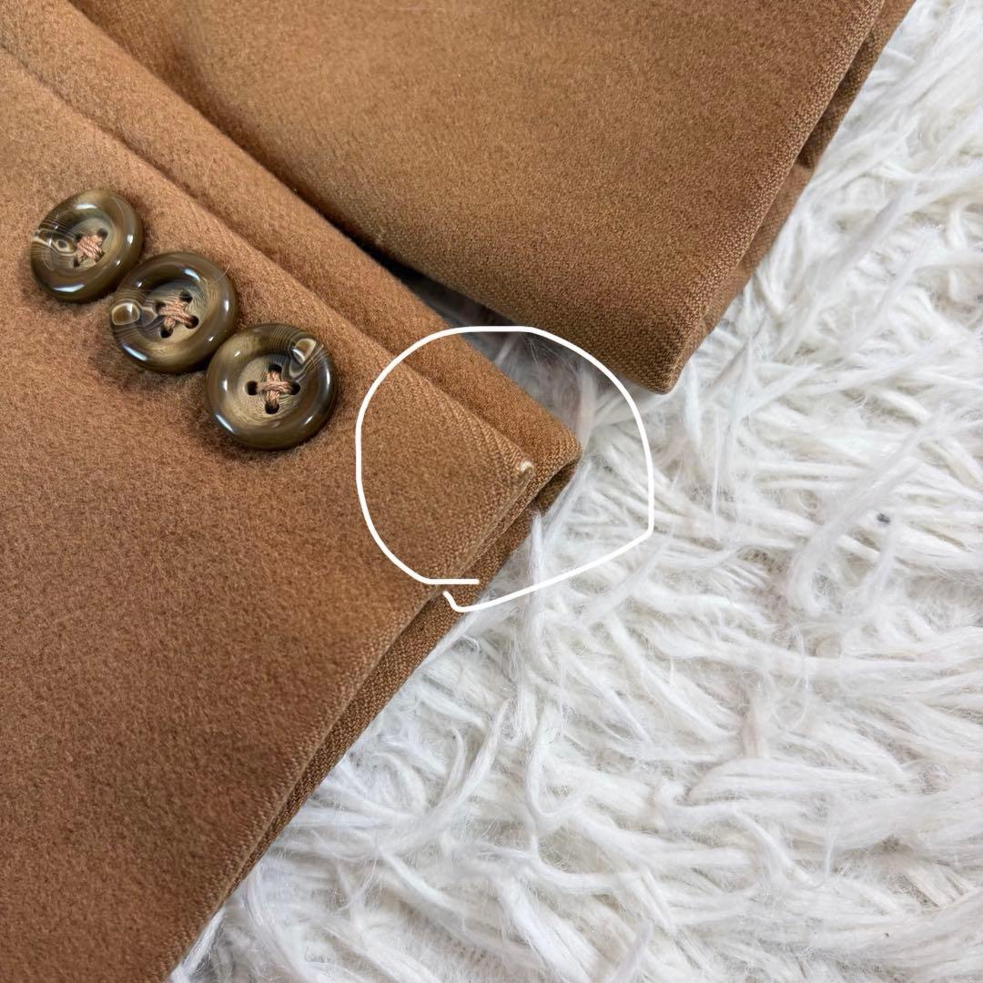 美品/L〜✨BURBERRY ダブルフェイス カシミヤ ダブルチェスターコート