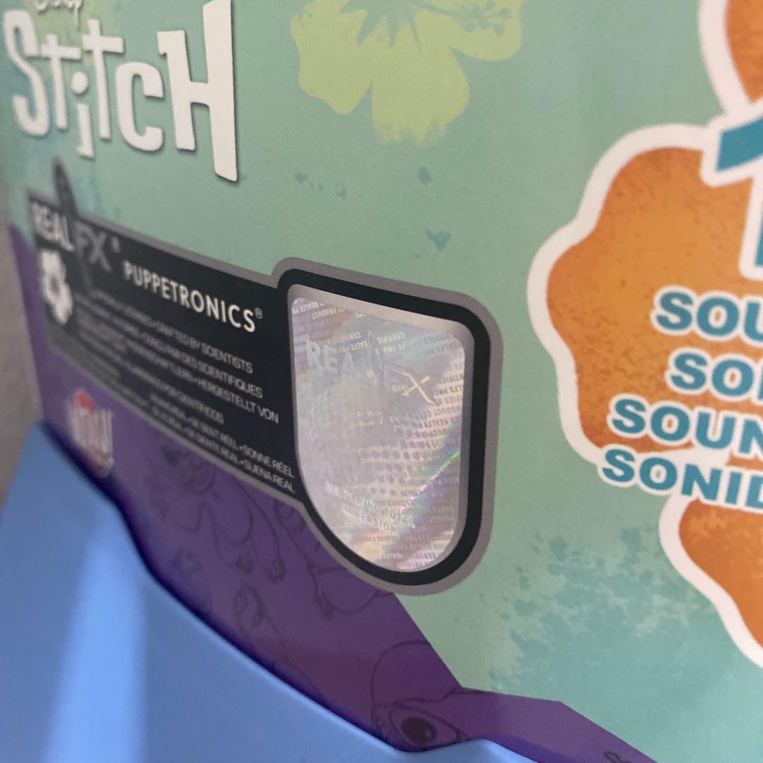 スティッチREALFX DISNEY STITCH PUPPET