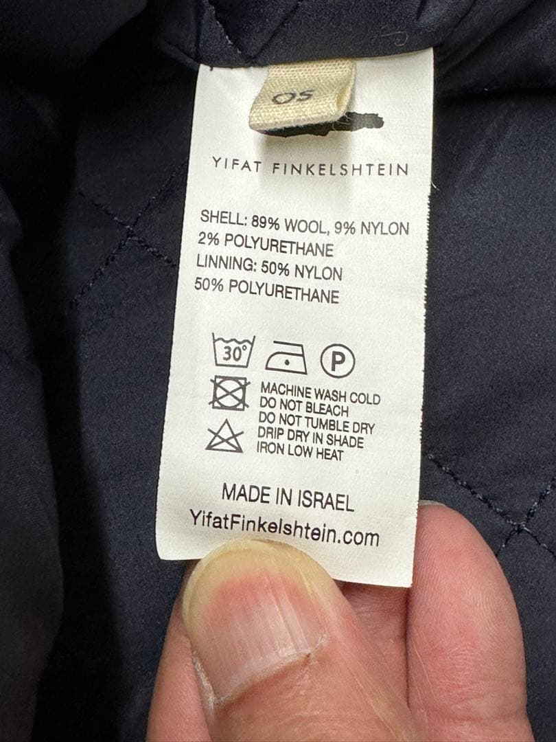 YIFAT FINKELSHTEIN イファットフィンケルシュタイン コート