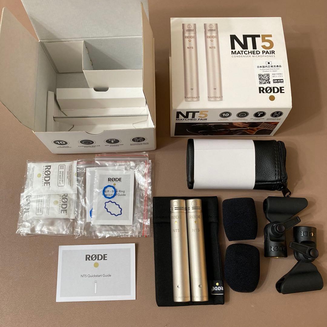 美品 RØDE NT5 マッチドペア コンデンサーマイク