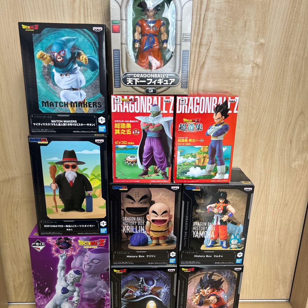ドラゴンボールフィギュアセット 6種 希少 無印 ピッコロ ベジータ 孫悟空