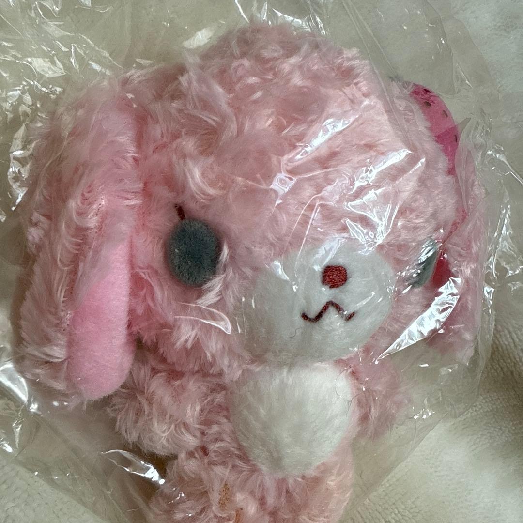 【KAKA】シュガーバニーズ　ストロベリーうさ　ぬいぐるみ