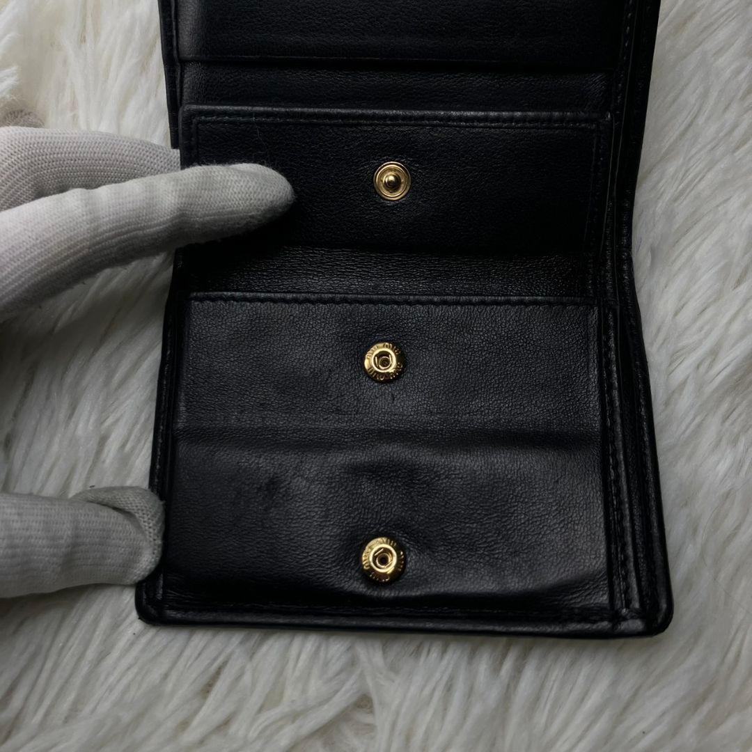 現行ロゴ　ミュウミュウ マテラッセコンパクトウォレット 5MV204