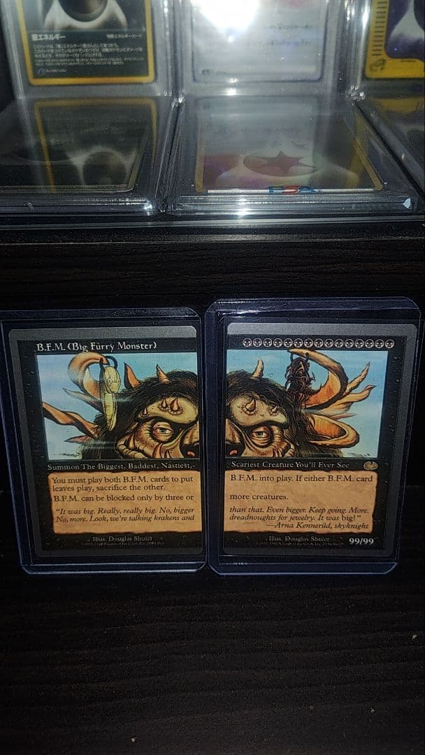 B.F.M. (Big Furry Monster) 2枚セット