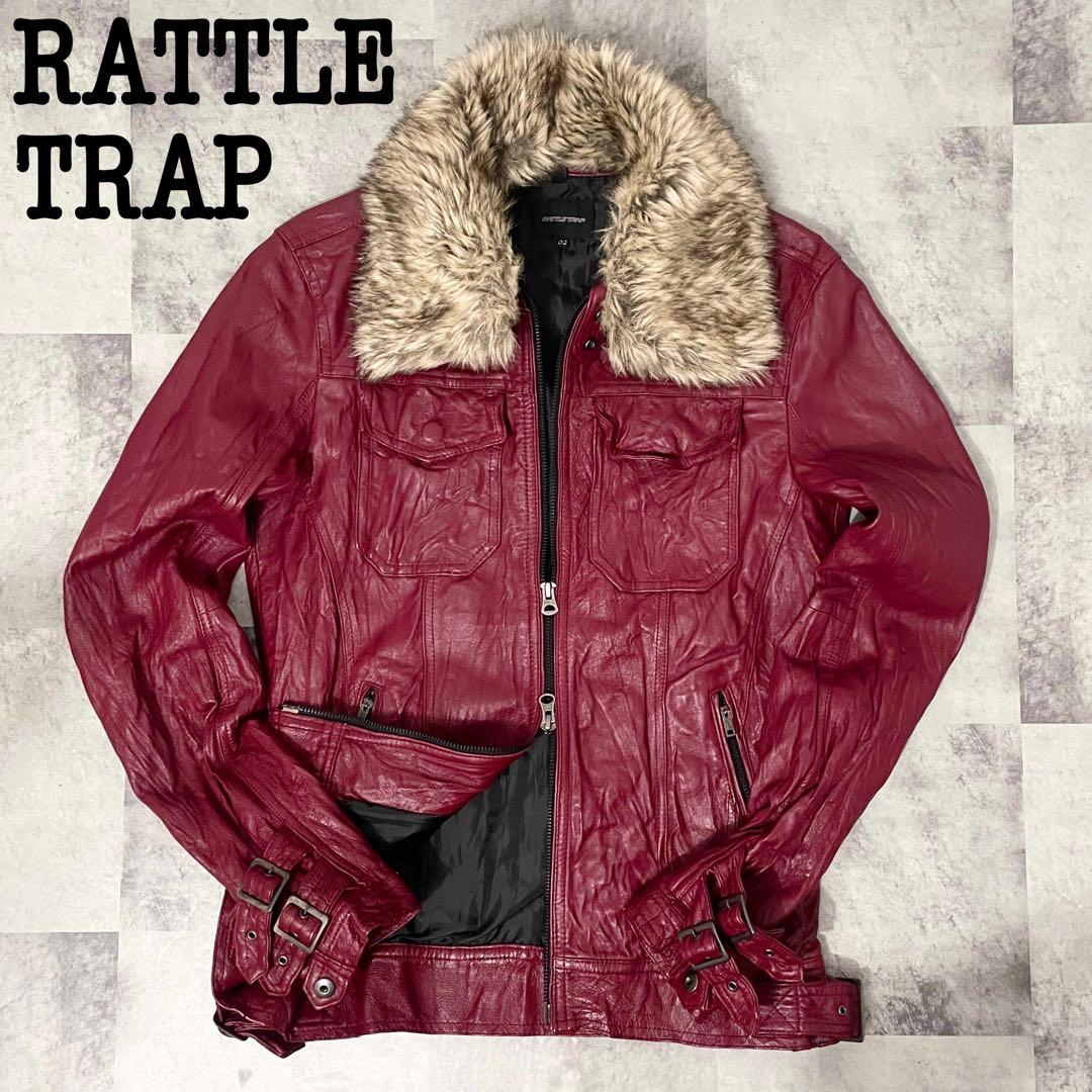 Archive RATTLE TRAP レザー 鬼ファー グランジ Y2K M