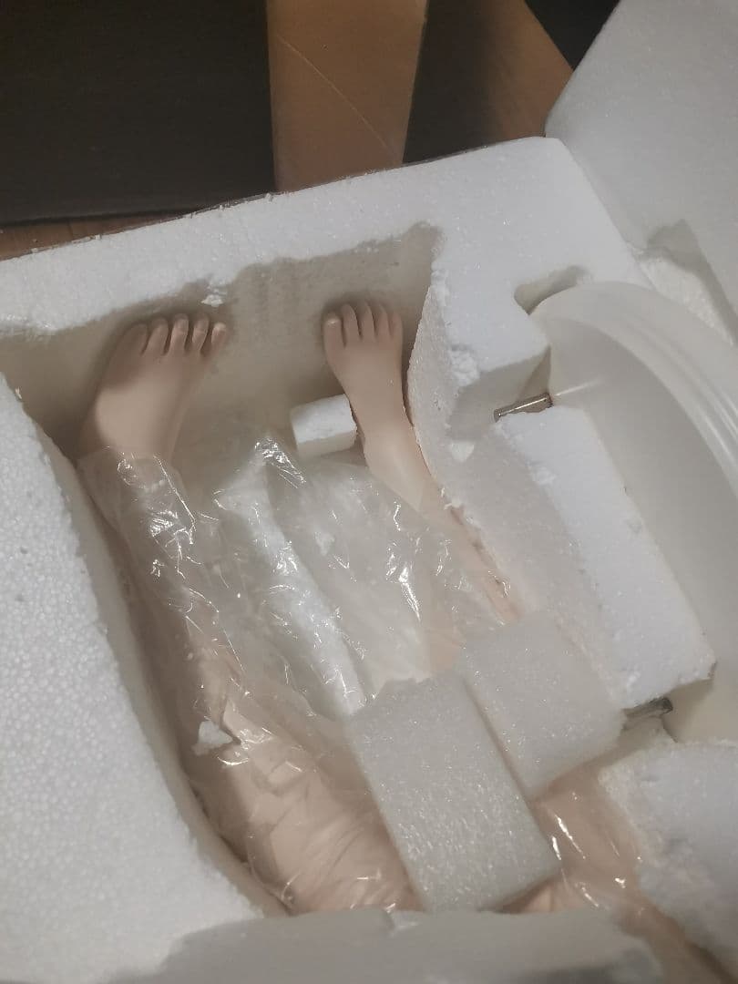 【破損あり】すーぱーそに子　1/2　ポリレジンフィギュア 　ジャンク