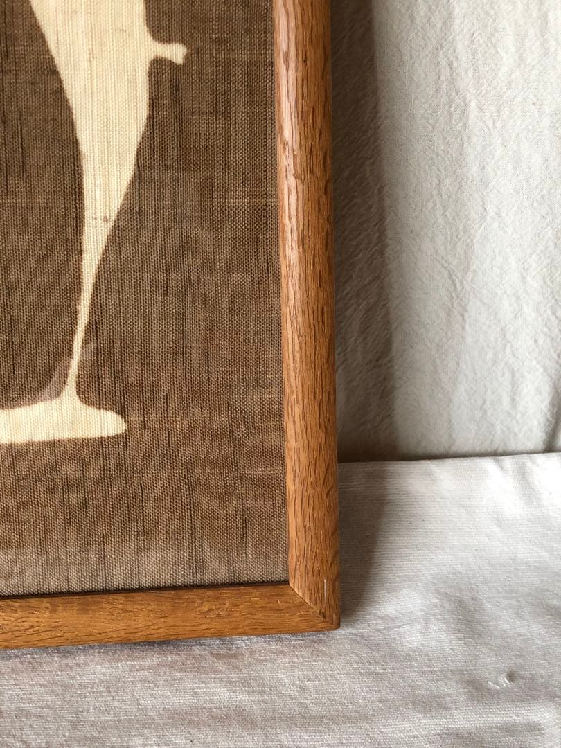 望月通陽　型染作品　『羊飼いの歌ー羊の門』